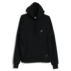 MOLETOM LOST FECHADO PIN CINZA/PRETO