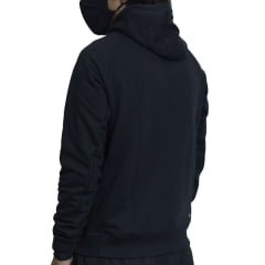 MOLETOM LOST FECHADO PIN CINZA/PRETO