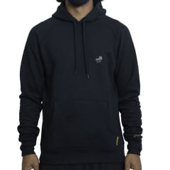 MOLETOM LOST FECHADO PIN CINZA/PRETO